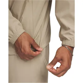 Under Armour Rival Woven Windbreaker in Braun - Gr.: 3XL