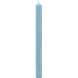 Kerzenfarm Hahn Stabkerzen 250 x 22 mm Taubenblau 25 St.