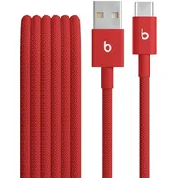 Apple Beats USB-A zu USB-C gewebtes Kabel 1.5 m Rapid Red