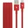Apple Beats USB-A zu USB-C gewebtes Kabel 1.5 m Rapid Red