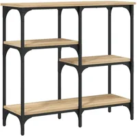 VidaXL Konsolentisch Sonoma-Eiche 80x29x75 cm Holzwerkstoff