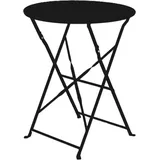 Paperflow Klapptisch Ø 60 x 73 cm Schwarz
