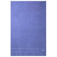 Boss Badetuch - PLAIN, Duschtuch, Baumwolle Blau 100x150 cm