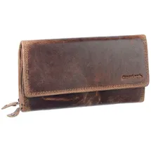 GREENLAND Nature Montana Geldbörse Damen RFID braun