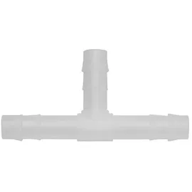 mobilibrico Schlauchverbinder T-Stück 8 mm 2 Stück weiß