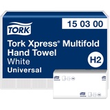 Tork Xpress Multifold Papierhandtücher 150300 H2 Universal Interfold-Falzung 2-lagig 3.360 Tücher