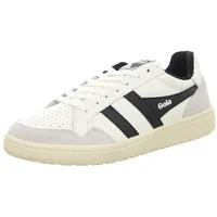 GOLA Eagle Herren-Sneaker in gebrochenem Weiß / Schwarz, Off White Black, 42 2/3 EU