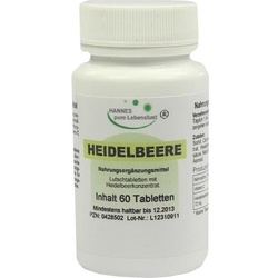 HEIDELBEER AUGEN Tabletten 60 St.