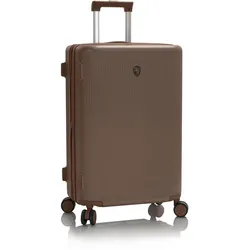 Heys Reisekoffer  Earth Tones Trolley 66 cm  erweiterbar  4 Rollen 81 l - Braun