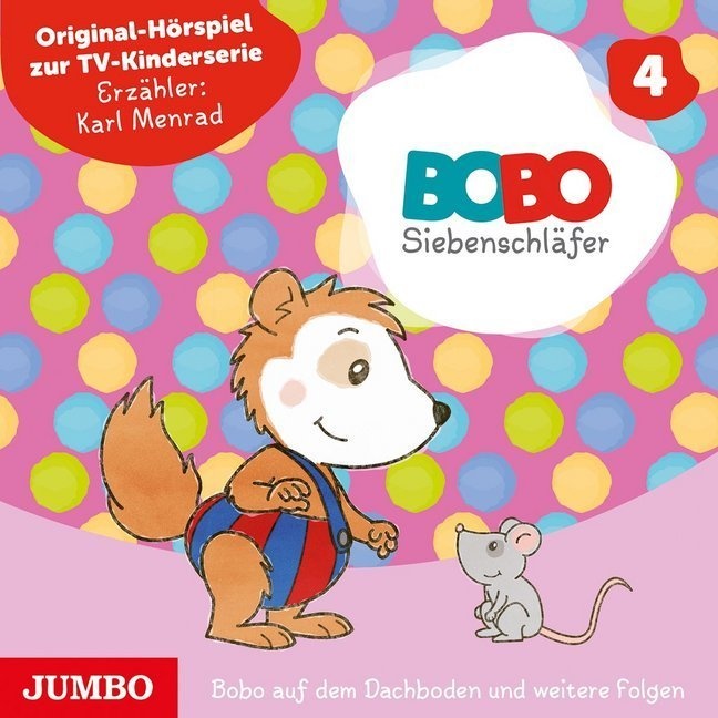 Bobo Siebenschläfer - Bobo Auf Dem Dachboden Und Weitere Folgen.Tl.4 Audio-Cd - Markus Osterwalder (Hörbuch)