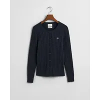 GANT Strickjacke - Evening Blue - S