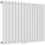 neu.haus Design Röhrenheizkörper 600 x 900 mm 653 W weiß Mittelventil