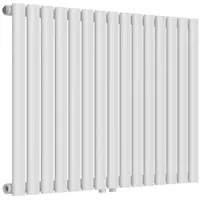 neu.haus Design Röhrenheizkörper 600 x 900 mm 653 W weiß Mittelventil
