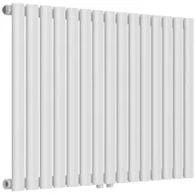 neu.haus Design Röhrenheizkörper 600 x 900 mm 653 W weiß Mittelventil