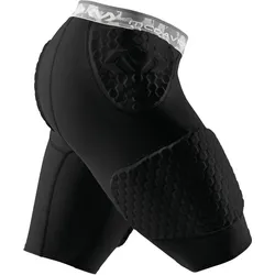 Hex Protection Short mit konturiertem Oberschenkel SCHWARZ XL