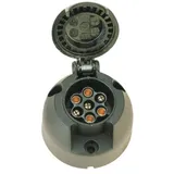 CARTREND 80111 Steckdose 7-polig, 12 Volt, ISO 1724, DIN 72577