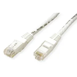 VALUE Patchkabel Kat.6 (Class E) UTP, weiß, 10 m