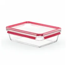 Emsa Frischhaltedose rechteckig rot 26,5 x 19,5 cm 2 l