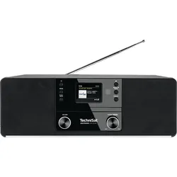 TECHNISAT DIGITRADIO 370 CD IR Internetradio, DAB, DAB+, AM, FM, Internet Radio, Bluetooth, Schwarz