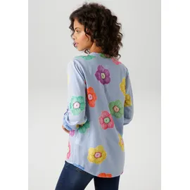 Aniston CASUAL CASUAL Schlupfbluse Blau 38