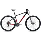 Ghost Mountainbike »Kato AL«, 21 Gang, Shimano, Tourney RD-TY300 Schaltwerk, Kettenschaltung, für Damen und Herren, Kettenschaltung, schwarz