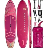 skatinger Prana 350 x 89 x 15 cm Rot