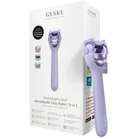 geske MicroNeedle Face Roller | 9 in 1, Lila