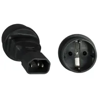 MicroConnect Adapter für Power Connector - IEC 60320 C14