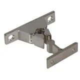 IBFM Türhalter mit Klemmmechanismus 35 mm Zamak verchromt