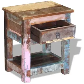 vidaXL Beistelltisch Braun Altholz 43 x 33 x 51 cm