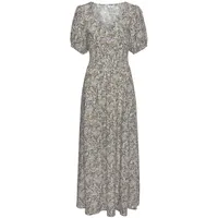 VIVANCE Maxikleid Blümchen grau 36