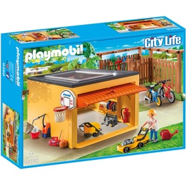 Playmobil City Life Garage mit Fahrradstellplatz 9368
