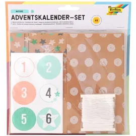 Folia Adventskalender Set Nature 9396