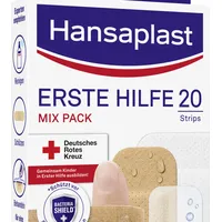 Hansaplast Erste Hilfe Pflaster Mix (20 Strips),
