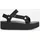 Teva Flatform Damen Schwarz 36