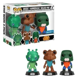 Funko Star Wars Sammelfigur Greedo/Hammerhead/Walrus Man