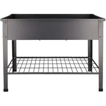 Esschert Design Hochbeet L 100 x 80 x 80 cm Anthrazit