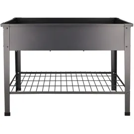 Esschert Design Hochbeet L 100 x 80 x 80 cm Anthrazit