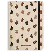 Matabooks Notizbuch Inclusivity A5 farbig/punktiert