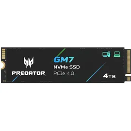 Acer Predator GM7 4 TB M.2 NVMe SSD PCIe 4.0