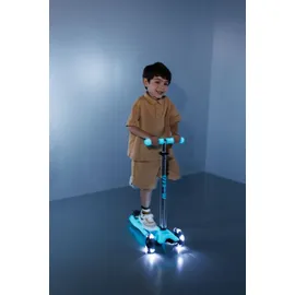 Micro Scooter Maxi Micro Deluxe glow LED blau