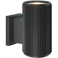 Maytoni AUßENWANDLEUCHTE Outdoor, Schwarz, Metall, zylindrisch,zylindrisch, 9.5x16 cm, CE,
