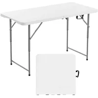 Vevor Klapptisch 122 x 64 x 72 cm Weiß