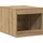 vidaXL Katzentoilette Artisan-Eiche 47x59x42 cm Braun