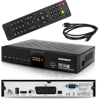 Echosat OM-20900M – HD Sat-Receiver (DVB-S/DVB-S2, USB Mediaplayer, Scart,