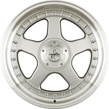 Keskin Tuning Keskin KT1 Klassik Silver Lip Polish 10x18 ET25 5x100 72,6,