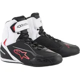 Alpinestars Faster 3, Schuhe - Schwarz/Weiß/Rot 45