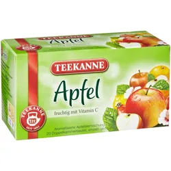 Teekanne Früchtetee Apfel 20 Teebeutel (60 g)