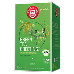 TEEKANNE Bio Luxury Cup Green Tea Greetings Bio-Tee 25 Portionen