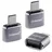 Intenso USB-A auf USB-C Adapter Grau